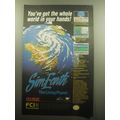 1993 FCI SimEarth Video Game Ad - You've got th...
