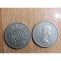 GB 1966 Elizabeth II Florin 2/- Two Shillings Coin