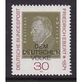 GERMANY 1971 BIRTH CENTENARY EBERT MNH SG1568