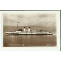 Turbine Steamers Ltd. TS QUEEN MARY II Postcard...