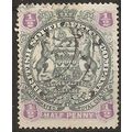 Rhodesia 1897 SG66 1/2d Grey-Black & Purple Ver...