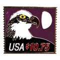 1985 Eagle USA $10.75 Stamp USPS Advertising Ha...