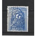 Malta.SG307 2d "Madonna Damascena".Fine Used.Ap...