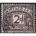 GB 1959 QE2 2d Agate Postage Due used Wmk 179 S...