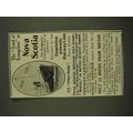 1907 Dominion Atlantic Railway Line Ad - Nova S...