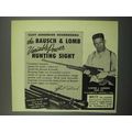 1953 Bausch & Lomb Hunting Sight Ad - Clifford ...