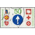 GERMANY, Road Rescue Services, green 1979, 50pf