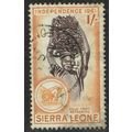 Sierra Leone 1961 Independence 1/- Chocolate an...