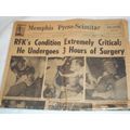 Memphis Press-Scimitar Newspaper, June 5, 1968,...