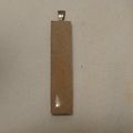 Sterling Silver Stick Pendant Handmade Granite ...