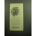 1958 Tiffany & Co. Jewelry Ad - Christmas Present