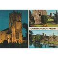 Christchurch Priory multiview - John Hinde # 3B...