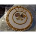 Masonic Dress Apron Badge - Essex - Standard Be...
