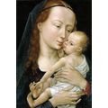 Weyden_Virgin_and_Child Poster Canvas Movie Fil...