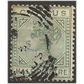Cyprus 1892 SG31 1/2pi Dull Green Die II Wmk Cr...