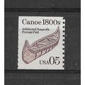 UnitedStates.SG2485 5c Birch Back Canoe,1800's ...