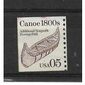UnitedStates.SG2485 5c Birch Back Canoe,1800's ...