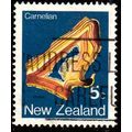 New Zealand 1982 Minerals 5c Used Stamp Carnelian.