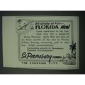1948 St. Petersburg Florida Ad - All Kinds of Fun