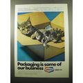 1969 Tenneco Packaging Corporation of America Ad