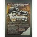 1985 Radio Shack AgDisk Agricultural Software Ad