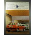 1986 Lancia Delta HF Turbo Car Ad - The New Range