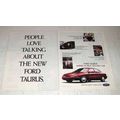 1996 Ford Taurus Car Ad - People Love Talking A...
