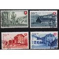 SCHWEIZ SWITZERLAND [1948] MiNr 0508-11 ( O/use...