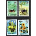 Dominica 1973 Flora and Fauna set 4v SG389-392 MM
