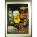 1974 Heineken Beer Ad - Heineken het fijnste bier van Holland