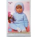 Vintage: Sirdar 3423 jacket and trousers, DK