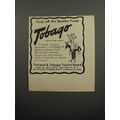1955 Trinidad & Tobago Tourist Board Ad - Truly...