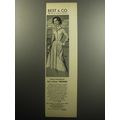 1957 Best & Co. Shirtmaker Dress Advertisement ...