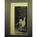 1958 Georg Jensen Royal Copenhagen Porcelain Birds Ad - Winsome Twosome