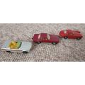 three corgi mercedes benz toy cars