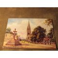 Valentines Postcard - Llandaff Cathedral, Cardi...