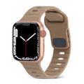 Square Buckle Stripes Silicone Watch Band, For ...
