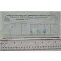 1900 Great Central Railway Parcels way bill Not...