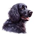 203 Gordon Setter Poster Canvas Movie Film Prin...