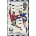 GB, FOOTBALL, England World Cup, blue 1966, 4d