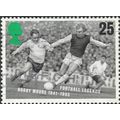 GB, FOOTBALL, Bobby Moore, green 1993, 25p