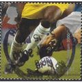 GB, FOOTBALL, Hampden Park, green 2000, First