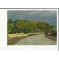 Yorkshire OXENHOPE STATION Postcard by Worth Va...