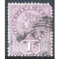Jamaica stamps 1889 - SG 27 - QV One Pence - us...