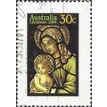 AUSTRALIA, CHRISTMAS, Angel, Stained Glass, bla...