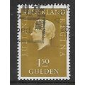 NETHERLANDS 1969 1G.50 BROWN QUEEN JULIANA SG 1...