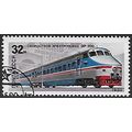 USSR Mi 5179: 32 k. mult. Locomotives: Passenge...