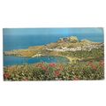 LINDOS AND THE ACROPOLIS, RHODES . large used p...