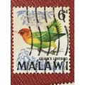 Malawi QEII 1968 Birds 6d Nyasa Lovebird Used S...
