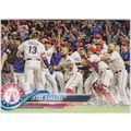 2018 Topps Texas Rangers team set with updates ...